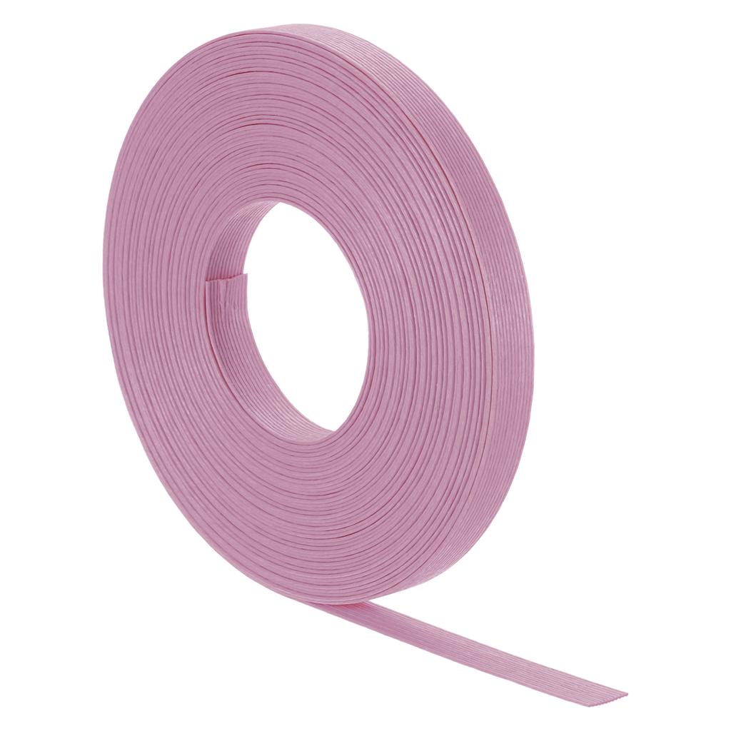 Papierrattan-Webrohr 12-fädig Papierrattan-Geflecht Korbgeflecht-Zubehör für DIY Heimküchenkorb-Bastelarbeiten 16,4 Yards x 0,6"