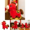 Pony Year Of The Horse Plush Toy With Pp Cotton Filling For Lunar New Year Gift