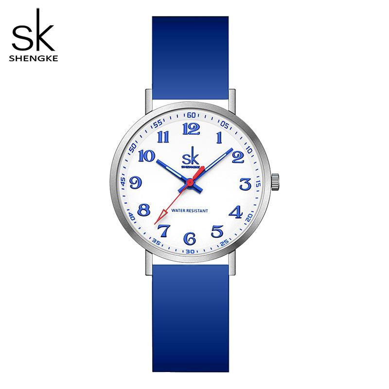 Ladies Watch Women'S Simple Sports Silicone Tape Waterproof Quartz Watch Student Watch Women'S Watch 0166