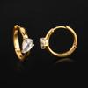 White Topaz Pear Earrings 925 Sterling Silver Rhodium Fine Jewelry Gift for Her