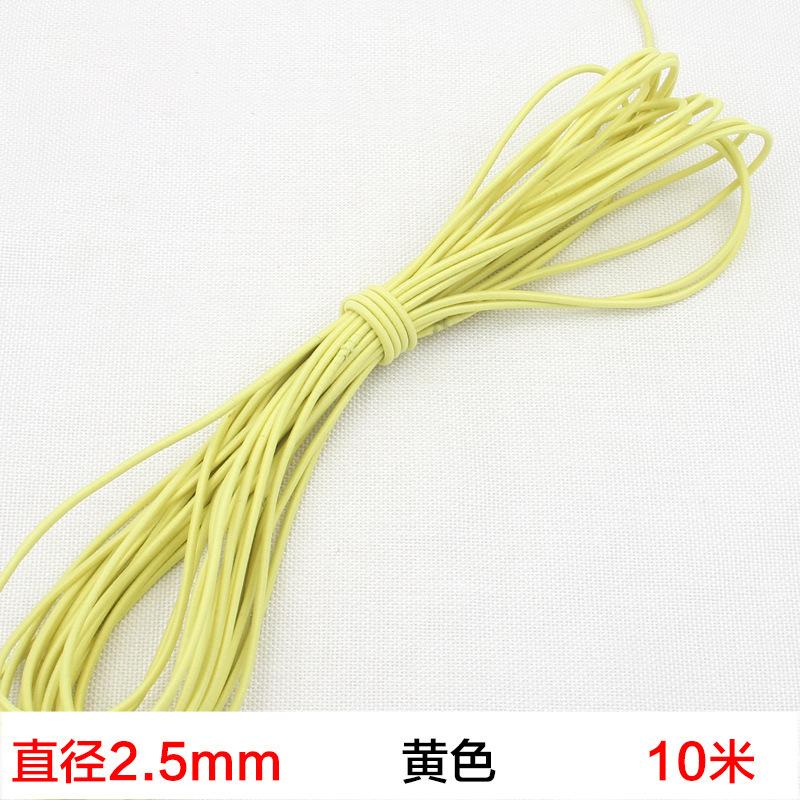 Red And White Old-Fashioned Traditional Round Elastic Band, Super Durable Classic Elastic Rubber Band, Skipping Rope Rubber Band Accessories Batch