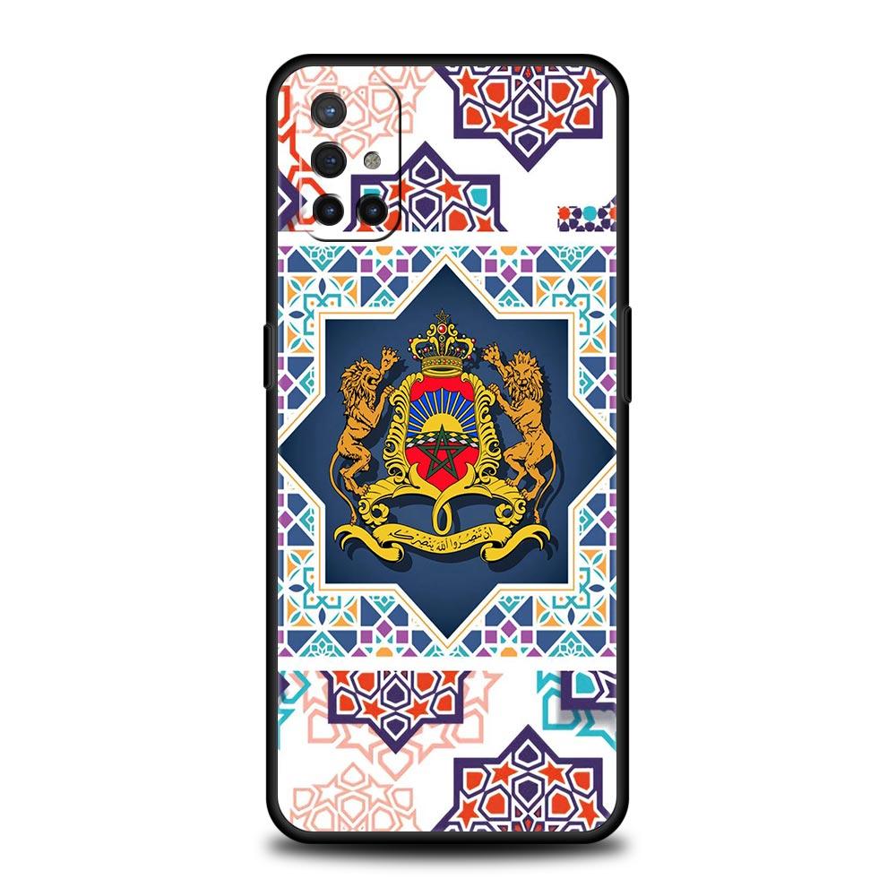 Phone Case For OnePlus 12 11 10 9 Pro 9T 12R 10R 9R 9RT 10T 8T 8 7 7T Nord 2T CE 2 5G N10 N100 Cover Moroccan flag Maroc Morocco