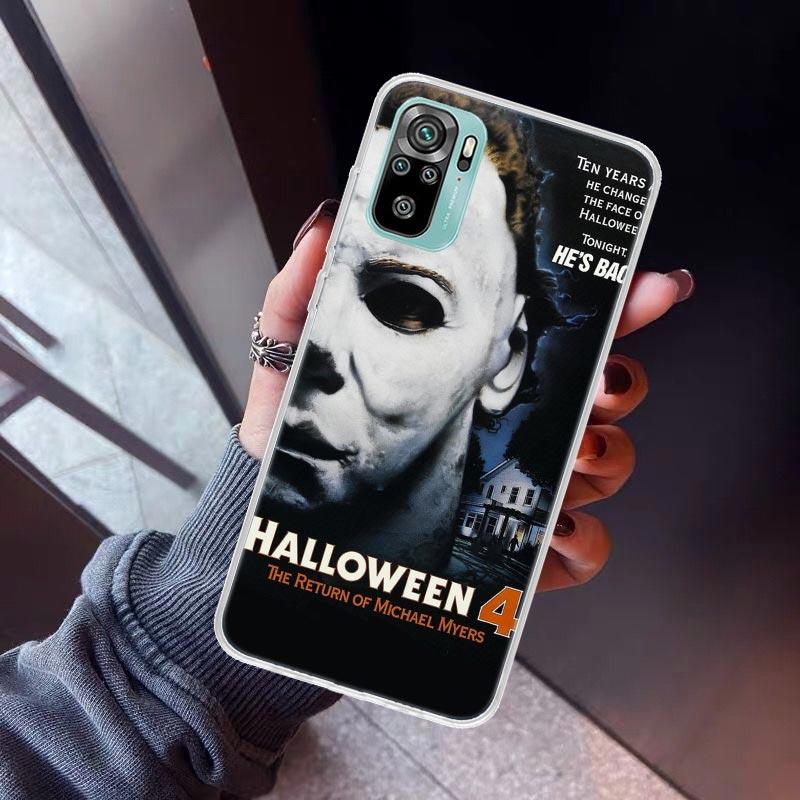 Halloween The Curse Of Michael Myers Horror Phone Case For Xiaomi Redmi Note 10 11 12 13 14 15 Pro Plus 11S 12S 14S 11T 11E 10S