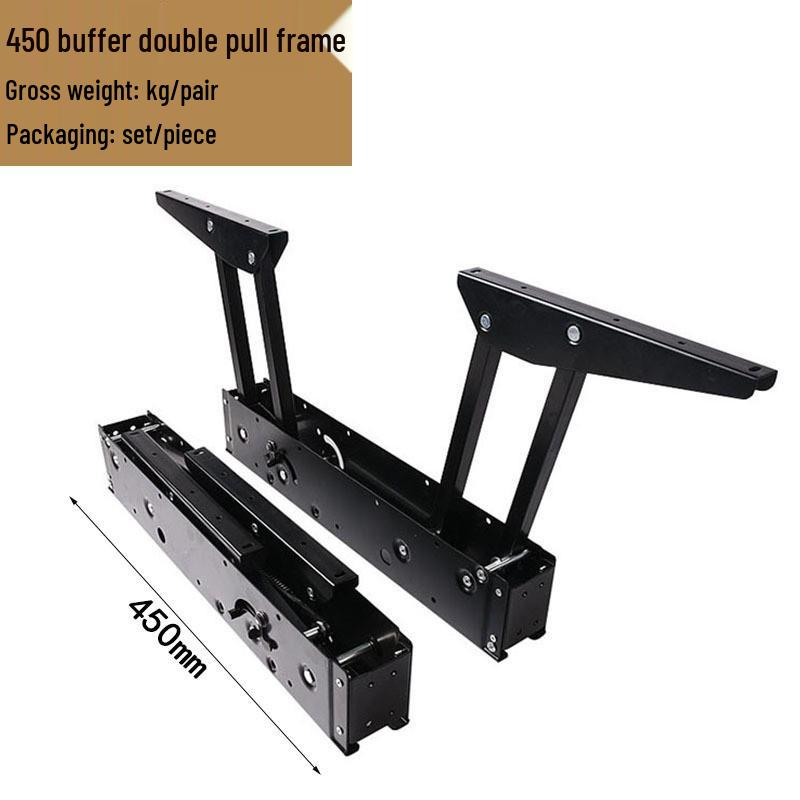 Hydraulic Lift & Fold Coffee Table Hinge - Multifunctional Furniture Hardware Support.