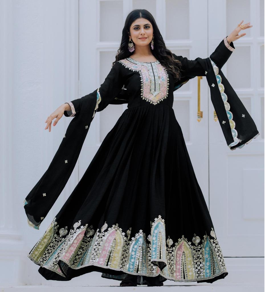 Women Indian Designer Kurta Pant Dupatta Set Bollywood Top Tunic Kurti Salwar Suit Dress