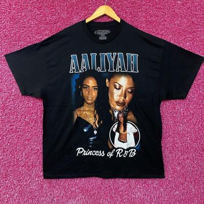 Aaliyah Prinzessin des RnB Vtg Style T-Shirt