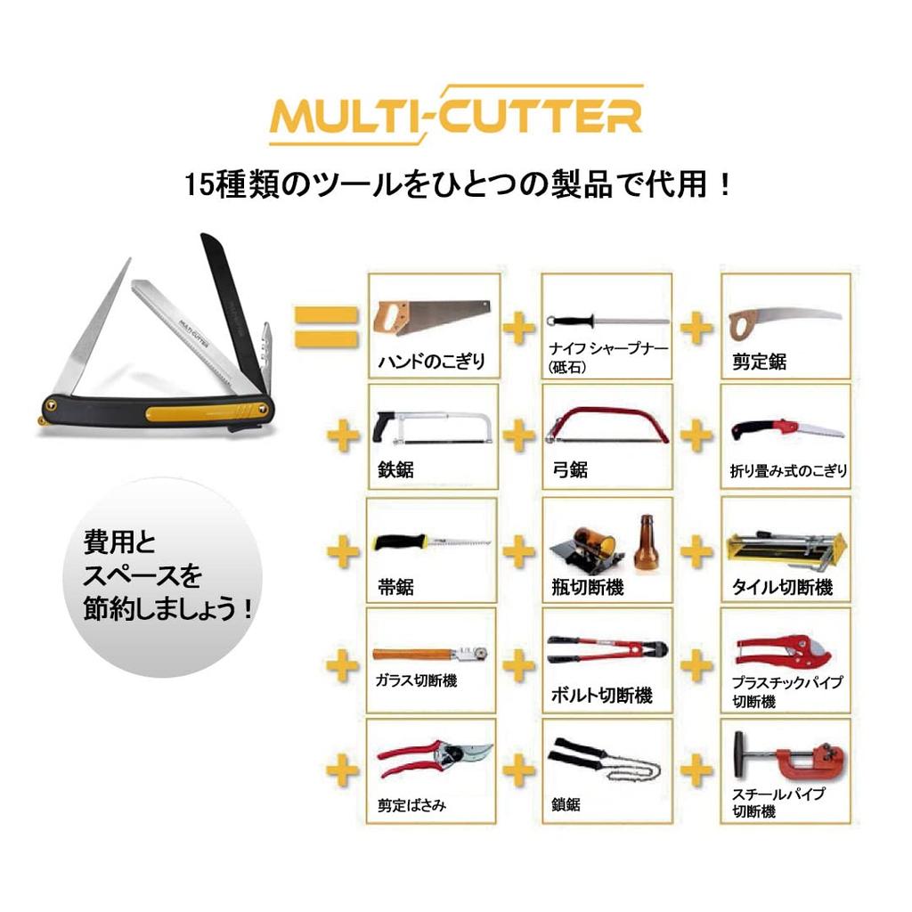 Klappsäge Magic Saw Aufsatz im Schweizer Taschenmesser-Stil für spezielles Eisenkarbidglas, Holz und sogar Großartig für und andere Outdoor- und Indoor-Multischneider