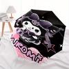 Kuromi,Gothic Lolita Automatic Umbrella-Foldable, Durable 8-Bone Design, Compact and Stylish, Great for Camping, Halloween, Christmas, Mothe
