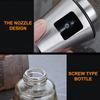 200ML Oil Sprayer Dispenser Oil Spray Bottle Portable Grilling Olive Oil Glass Bottle for Kitchen Cooking Salad Bread