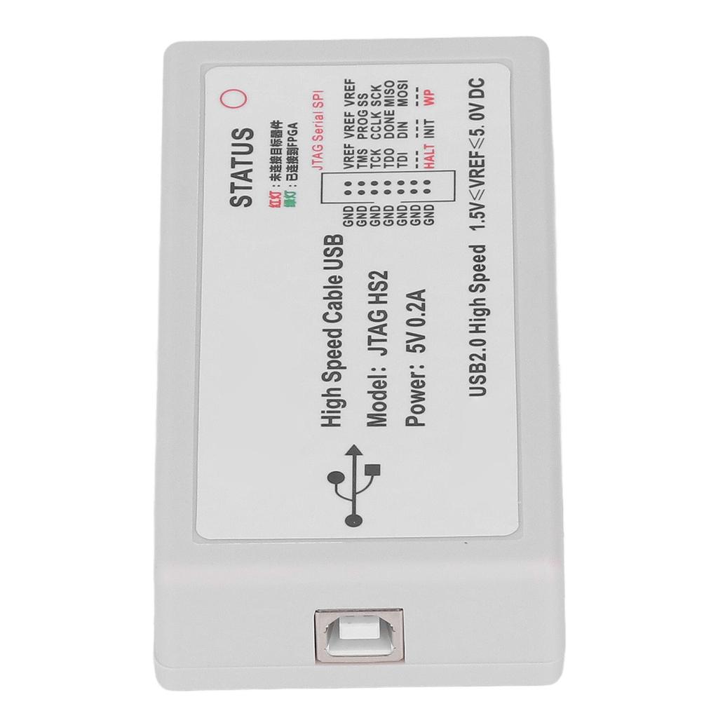 Emulator Download Debugger ABS Housing Debugging Tool Compatible with 1.8V 2.5V 3.3V Devices