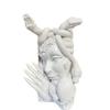 Medusa Fantasy Book Nook Corner Resin Ornament