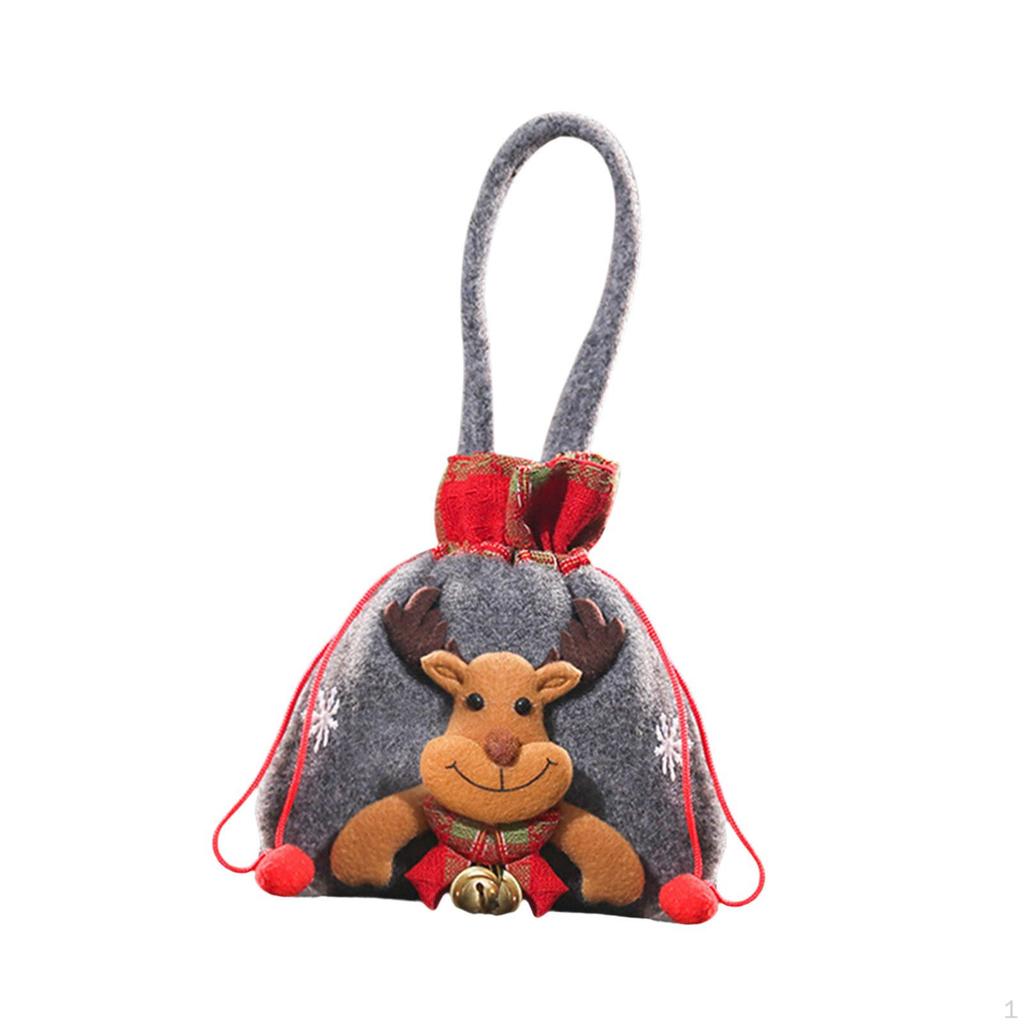 Sacos de Doces de Natal Pacote Armazenamento, Enfeites Saco de Chocolate, Presente