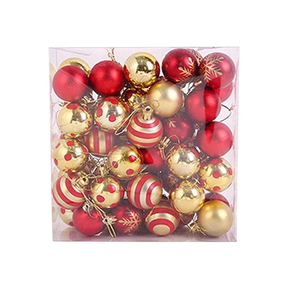 

Christmas Ball Ornaments Set Reusable Festive Pendant Christmas Tree Ball Decorations For Relatives Friends Wedding Parties New Others