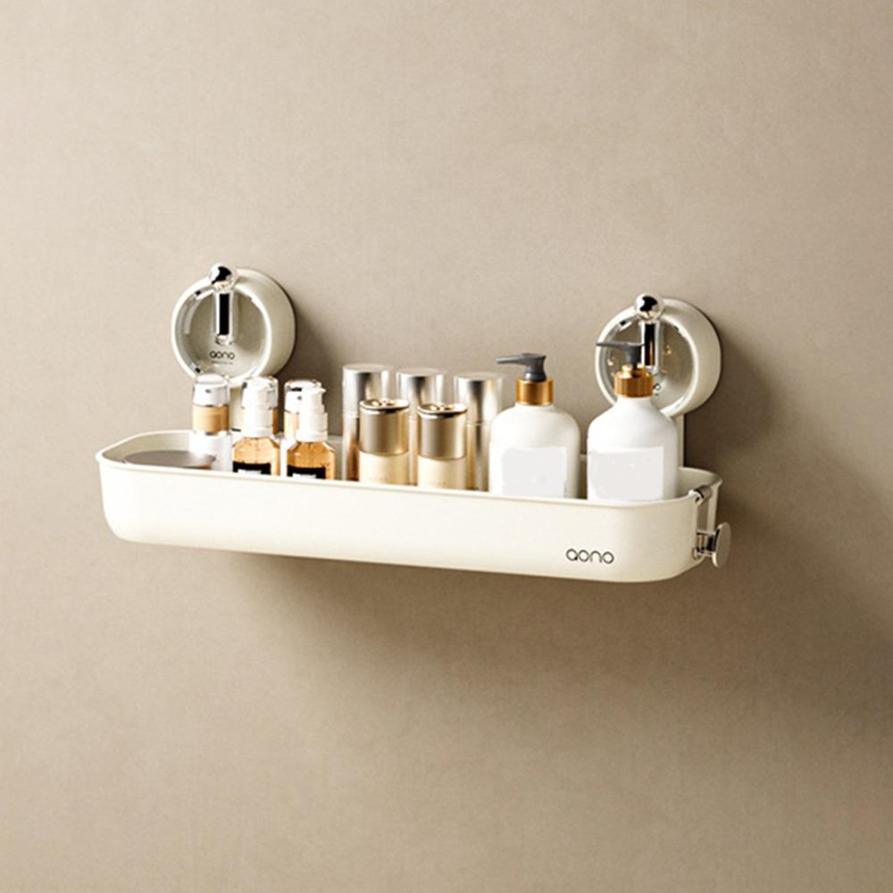 Wall Mounted Shower Storage Rack Plastic Shampoo Storage Rack Durable Corner Storage Shelf  Kitchen