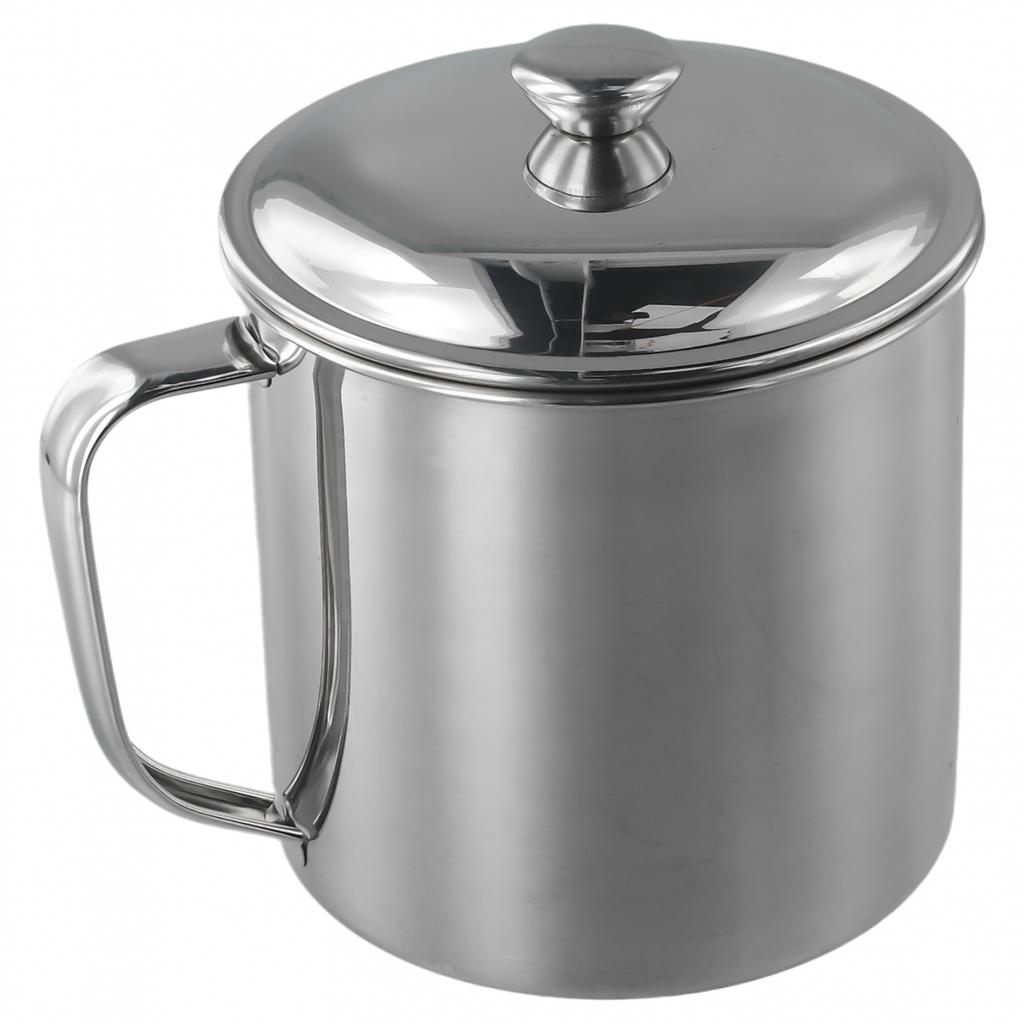 With Handle Stainless steel Cup 1pc Water Coffee Tea Camping Drinking Mug