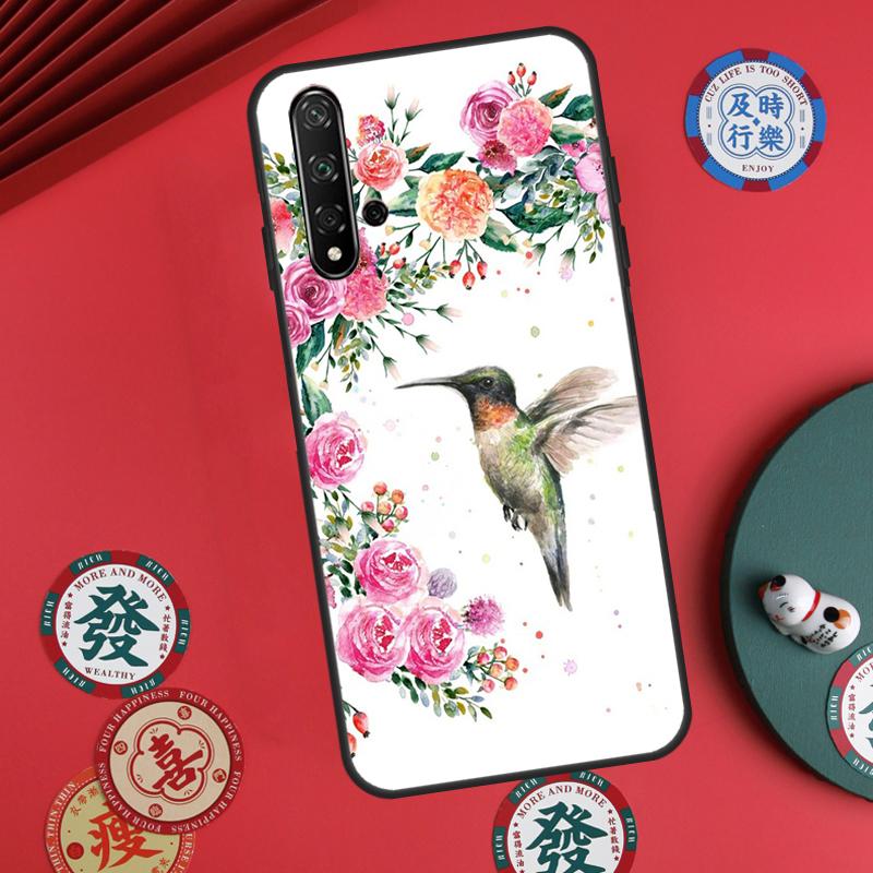 Hummingbird For Huawei Nova Y73 Y72 Y61 Y91 Y90 Y70 Y60 12s 12i 11i 8i 9 10 SE P60 Pro P30 P40 Lite Case