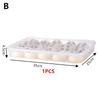 Dumpling Storage Box Single-Layer Transparent Refrigerator Dumpling Fresh Keeping Container Home Kitchen Food Sealed Storage Box