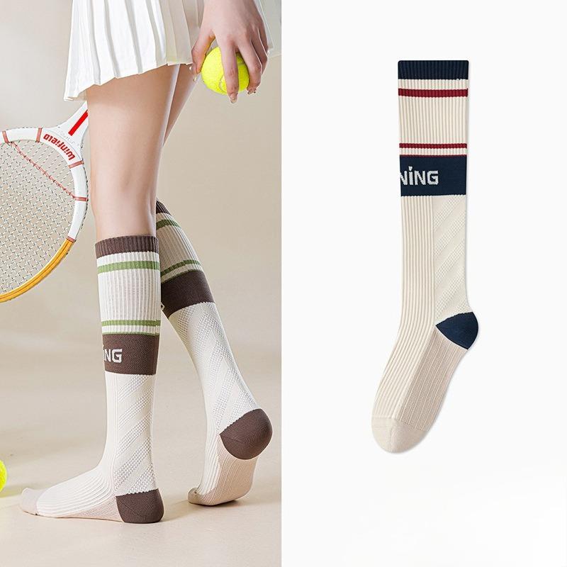 Female Summer Thin Pilates Running Cycling Fitness Yoga Professional Exercise Pressure Calf Socks