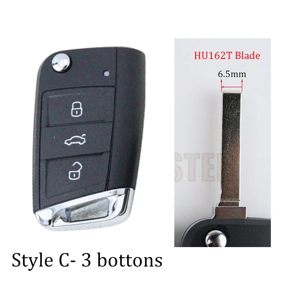 For Volkswagen Vw Golf 7 4 5 Mk7 Mk4 6 Tiguan Gti For Skoda Octavia A7 For Seat Leon Ibiza Altea Car Key Fob Case Shell Housing