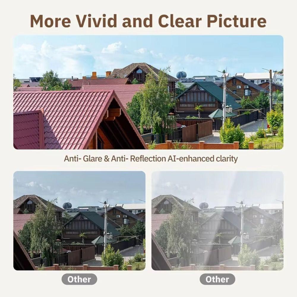 Smart 2K WiFi Window Camera Motion Detection Indoor Surveillance Camera Security Monitor