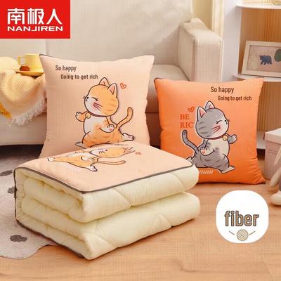 Nanjiren Maneki-neko 2-in-1 Kissen-Decke