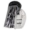 Fall and Winter Men's Casual Trend with The Hooded Cotton Jacket Windproof Padded Cold Pure Color Simple Cotton Clothing