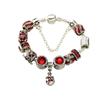 European & American Christmas Retro Gemstone Inlaid Bracelet