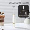 Montalatte Elettrico Compatto - Frullino e Sbattitore Portatile per Caffè Cremoso e Miscele Omogenee