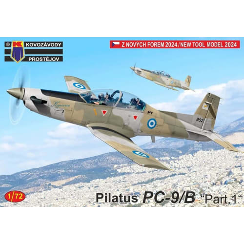 KP model 1/72 scale Pilatus PC-9/B Part 1 plastic model kit KPM0470