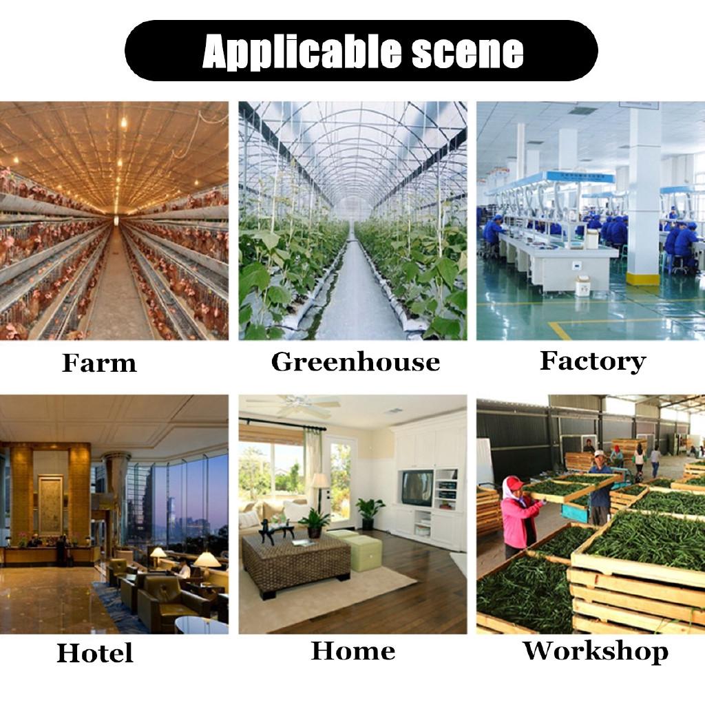 Industrial Electric Heater Fan Commercial Warm Heater Blower Keletool 3000W Air Workshop Space Garage Heating Appliances