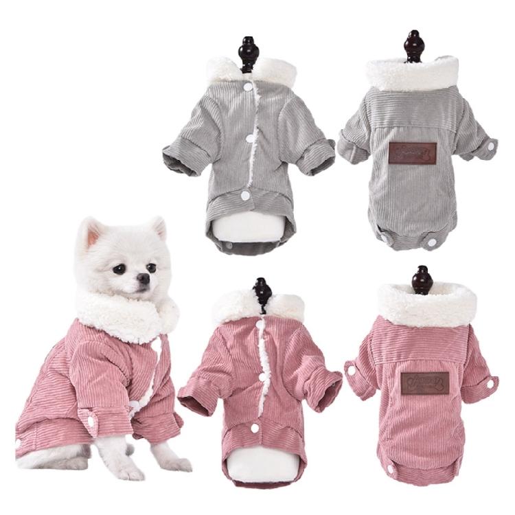 Dog Coat Winter Apparel Furry Thick Coat Pullover Coat Clothing Apparel