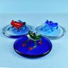 Four Cart Cute Handmade Glasswork Red-Eyed Tree Frog
