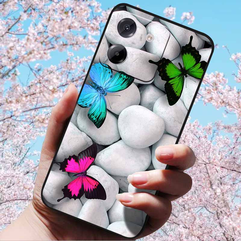For Xiaomi Poco M7 Pro 5G 6.67"Cases Bumper Silicone TPU Fashion Back Cover Cases For Poco M7 Pro 5G Protective TPU Coque M7Pro