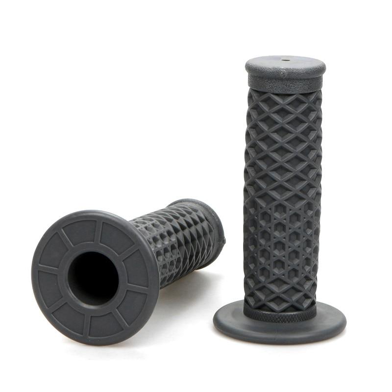 1 Pair Universal 22MM Classic Vintage Motorbike Grips Cover forHarley forYamaha Vintage Scooter Motorbike Handle Rubber Sleeve Kit