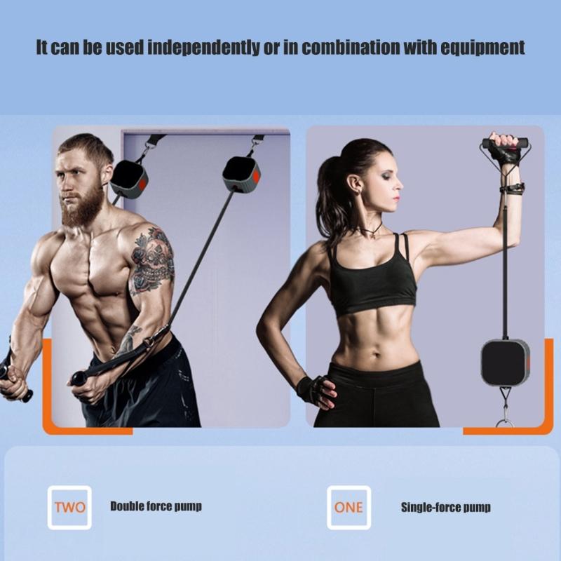 Multifunktionales Krafttrainingsgerät mit verstellbarem Widerstand, Fitnesspumpe, Fitnesspumpe, Widerstandsmaschine