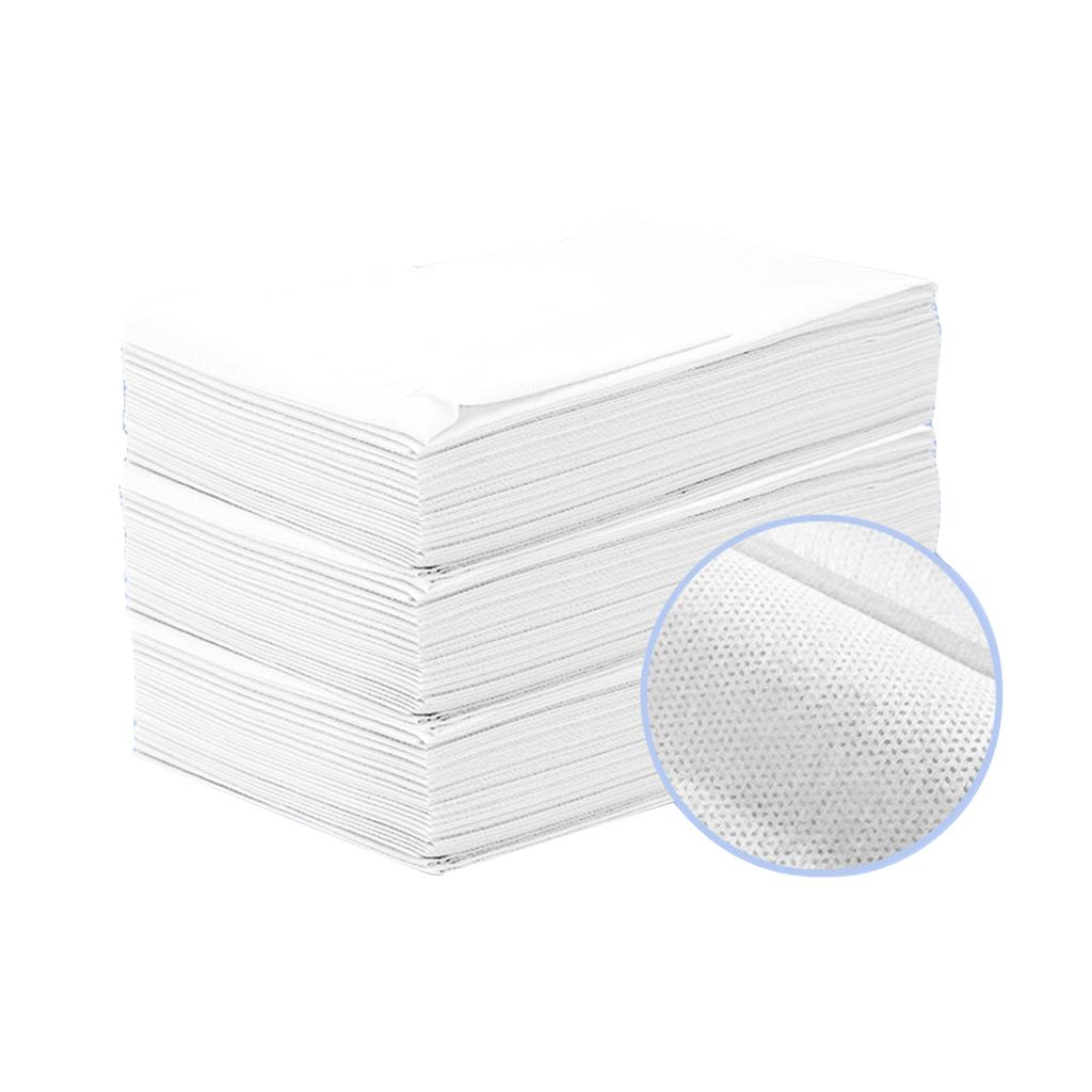 Lot de 20 draps de lit jetables pour spa, table de massage, imperméables, en tissu non tissé