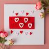 Heart Modelling Clay Earring Mold Mini Heart Earring Jewelry Ornament