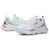 FILA Skipper Color Block Fabric Low Top Running Shoes Women sneaker White F12W021117FWG