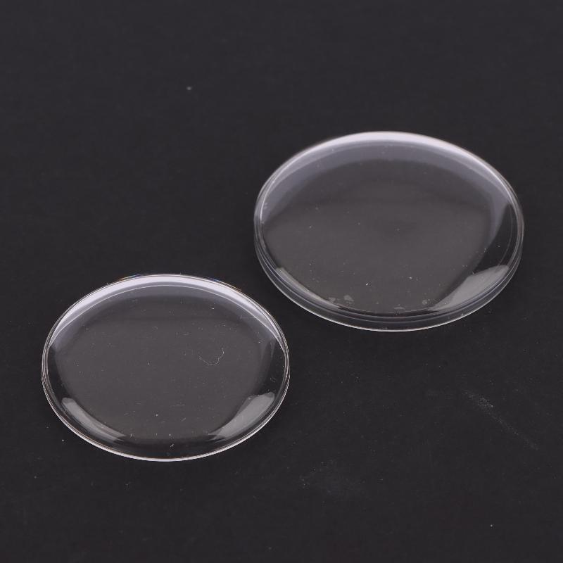 Watch Accessories 25-36Mm Acrylic Round Watch Mirror Lid Watch Replacement Mask Transparent Surface Flat Face Mirror