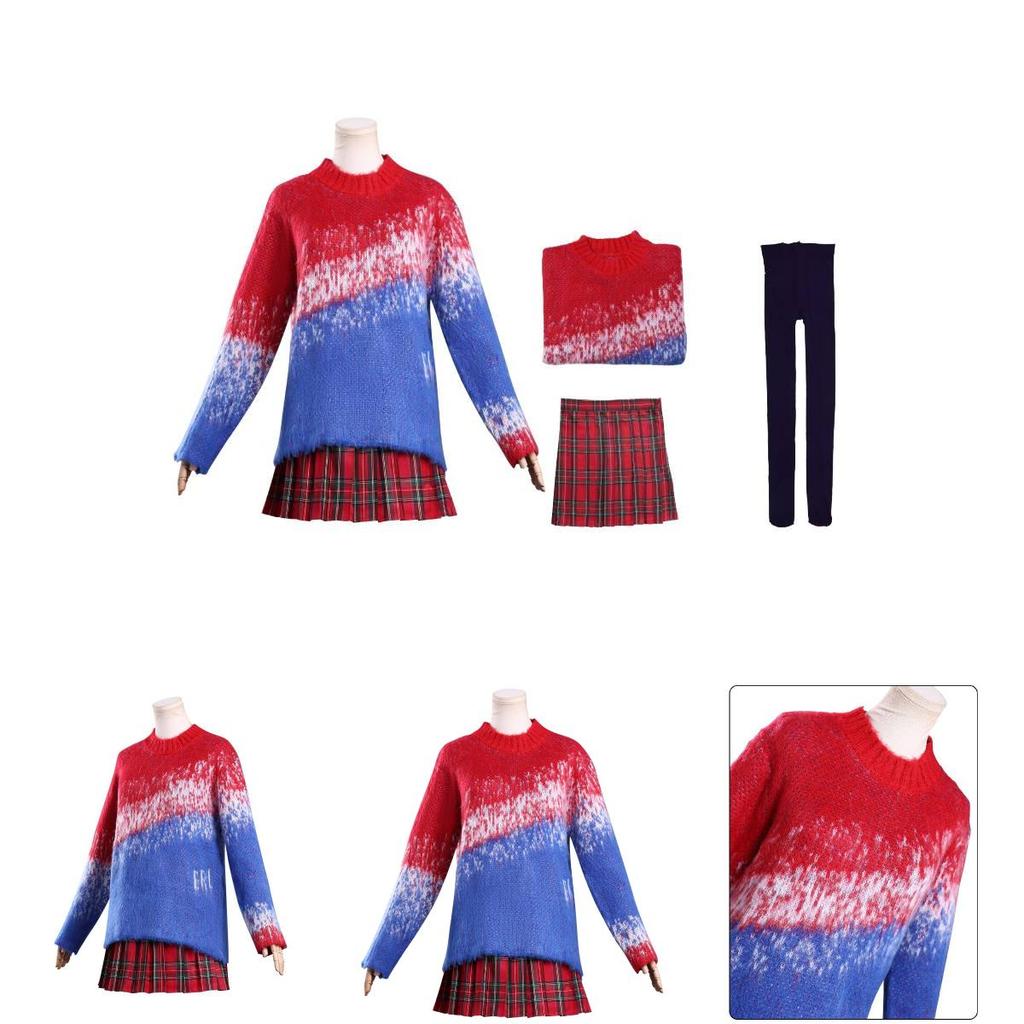 Addams Family 2 Character Cosplay Dress With Polyester Fabric For Game And Anime Role Play