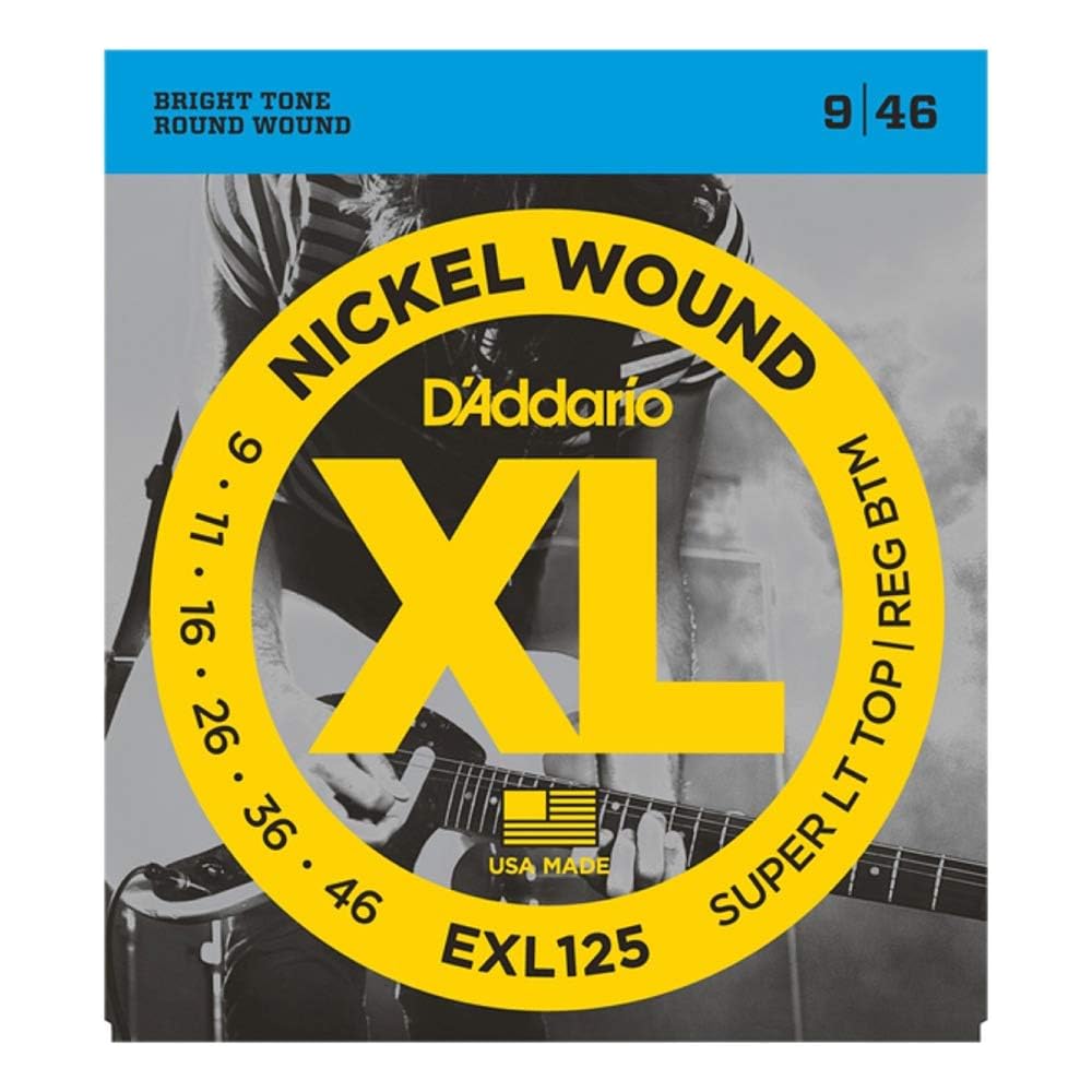 D Addario EXL125 Electric Guitar Strings x 3 sets