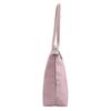 Longchamp Le Pliage Club Embroidered Logo Snap Flap Zipper Closure Nylon Dumpling Bag Hand-held Shoulder Bag Women's Rose 2605619P13