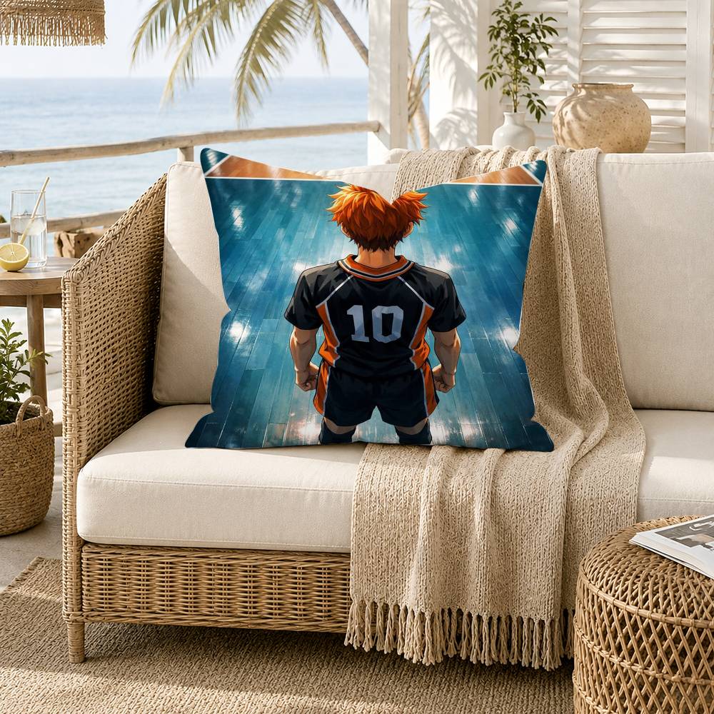 HHaikyuu Volleyball Japan Anime Pillow Case for Sofa Living Room Home office Decor Protective Cover