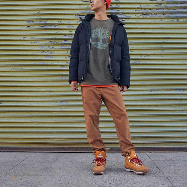 Timberland Warm Sports Down Jacket Men Jacket Black A2G9G-001