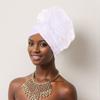 Party Headpiece Turban Cap Large Flower Beanie Cap Elegant Head Wraps  Ladies