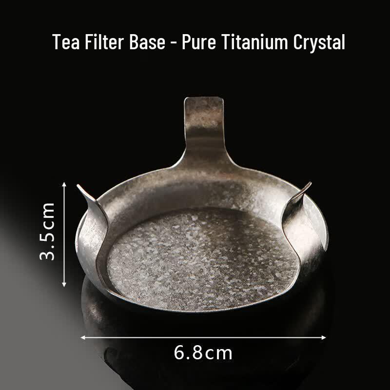Pure Titanium Tea Strainer золотой