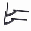 Black Metal Steel Bracket for Flat LED LCD Screen TV Desktop Table Top Mount Stand Holder (14‑42inch)