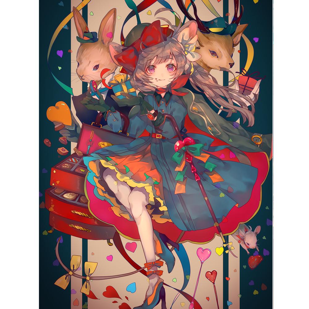 Full Round Mosaic Diamond Embroidery Sailor Moon 5D DIY Diamond Painting Cross Stitch Home Decoration Painting Kits