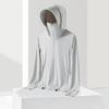 Original Detachable Brim Ice Silk UV Protection Breathable Summer Jacket for Women and Men