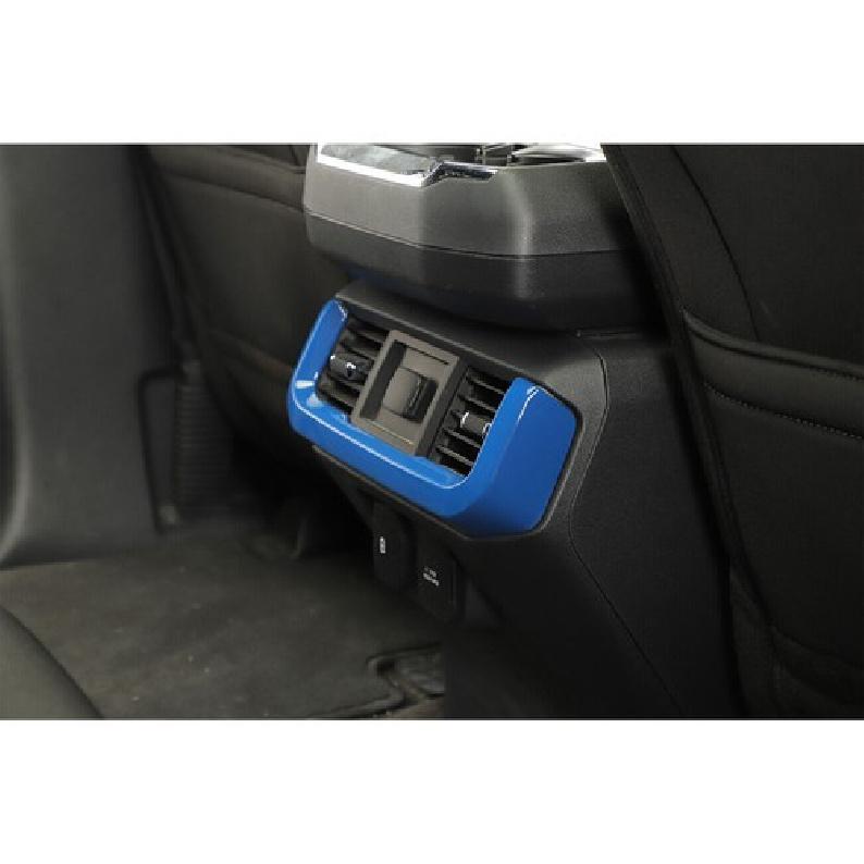Blue Rear AC Air Conditioner Vent Outlet Panel Trim Decor For Ford F150 -23